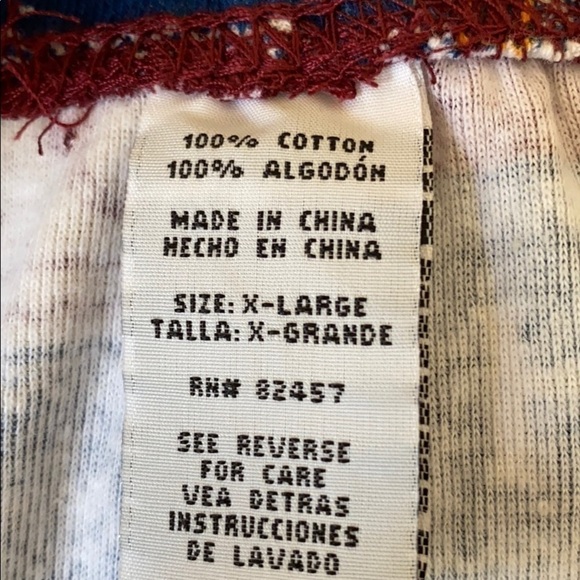 HARRY POTTER LEVIOSA Thermal Set Long Pajamas Women’s Size XL/XG HOLIDAY READY - Picture 10 of 11